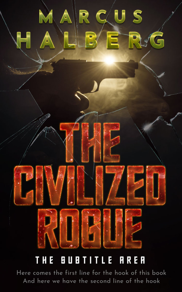 Front view of Cocoa Brown #27268 - Premade Mystery & Thriller & Suspense Book Cover