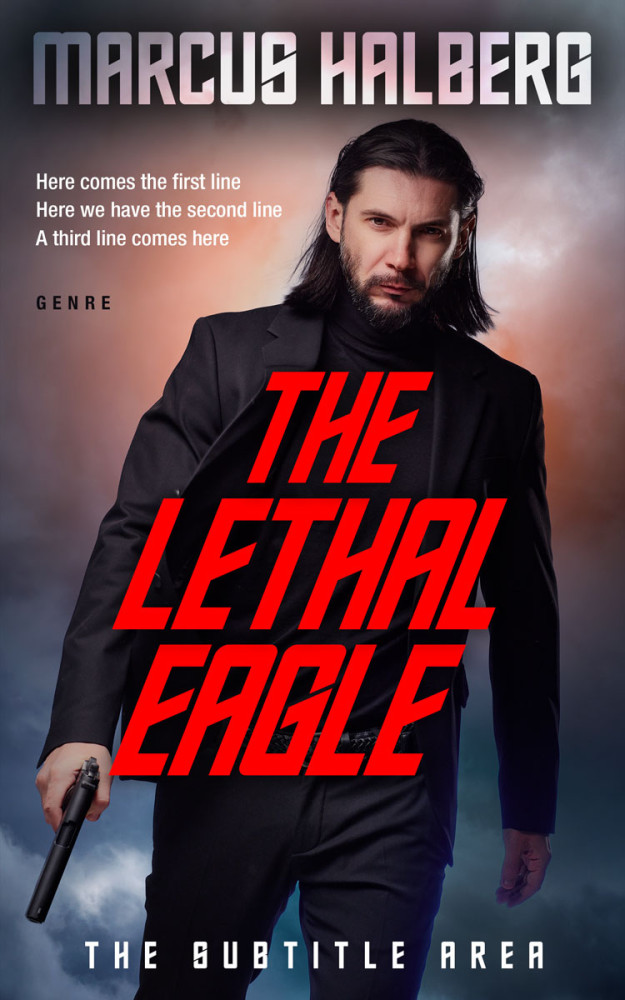 Front view of Roman #27278 - Premade Mystery & Thriller & Suspense Book Cover