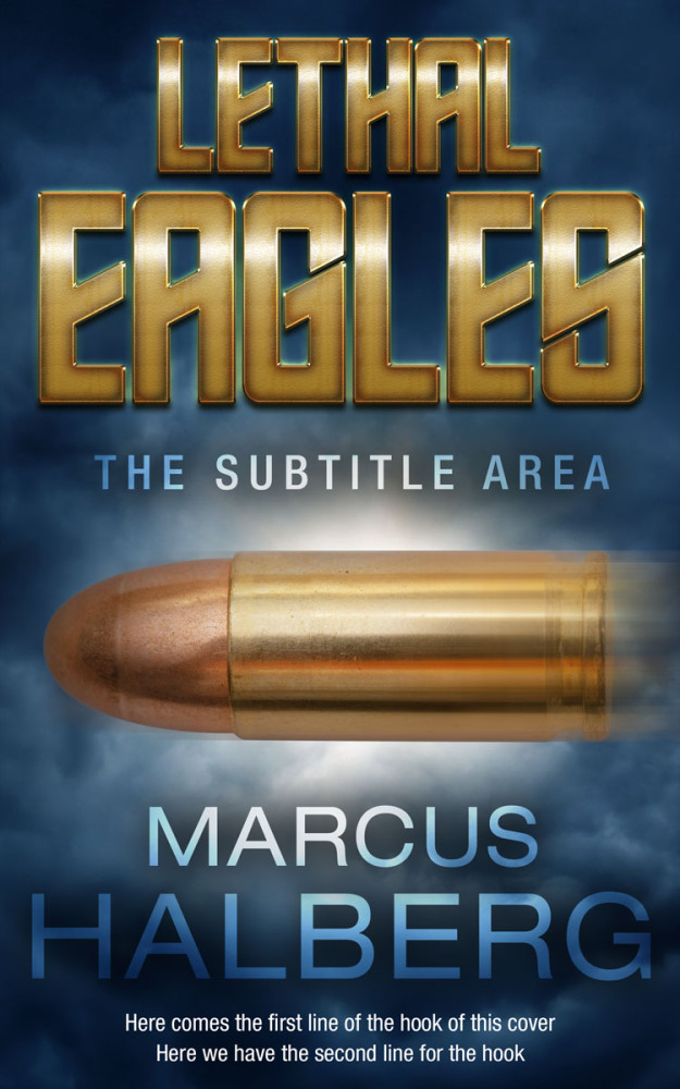 Front view of Outer Space #27285 - Premade Action & Adventure Book Cover