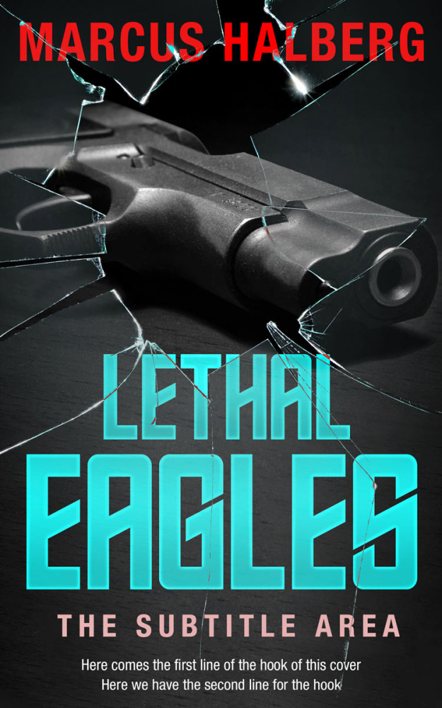 Front view of Shark #27288 - Premade Mystery & Thriller & Suspense Book Cover