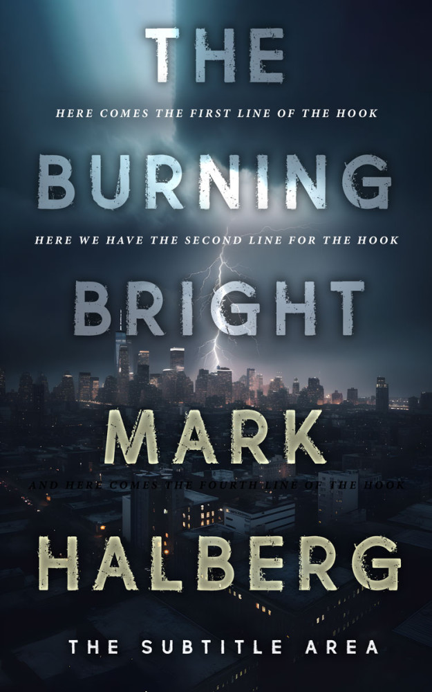 Front view of Mirage #27296 - Premade Mystery & Thriller & Suspense Book Cover