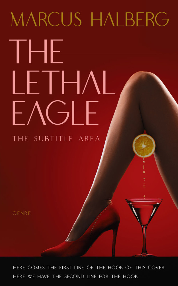 Front view of Dark Tan #27360 - Premade Erotica Book Cover