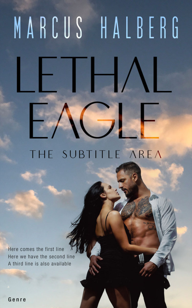 Front view of Trout #27363 - Premade Erotica Book Cover