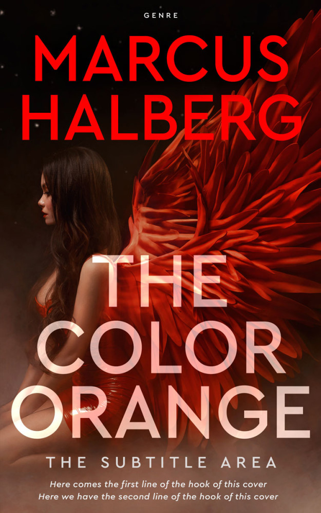 Front view of Paco #27391 - Premade Fantasy Book Cover