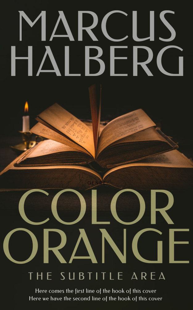 Front view of Zeus #27414 - Premade Historical Book Cover