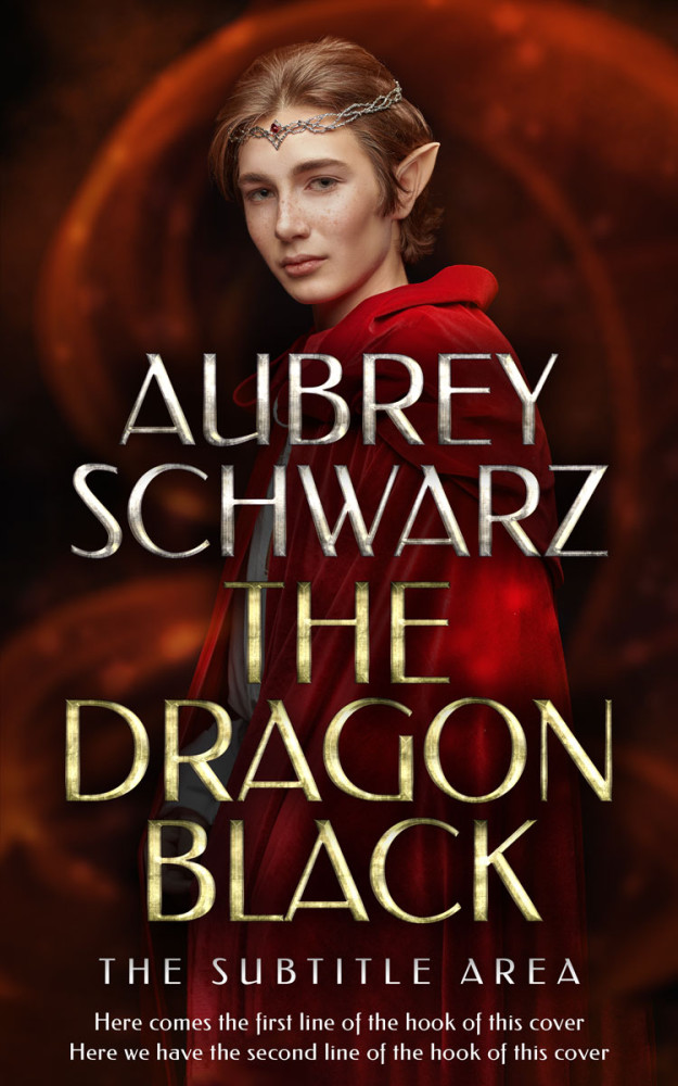 Front view of Aubergine #27446 - Premade Fantasy Book Cover | BookCoverZone