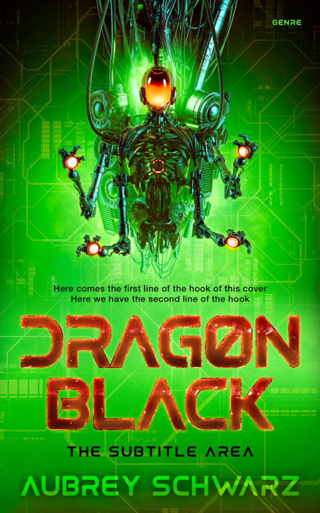 Front view of La Palma #27457 - Premade Apocalyptica Book Cover