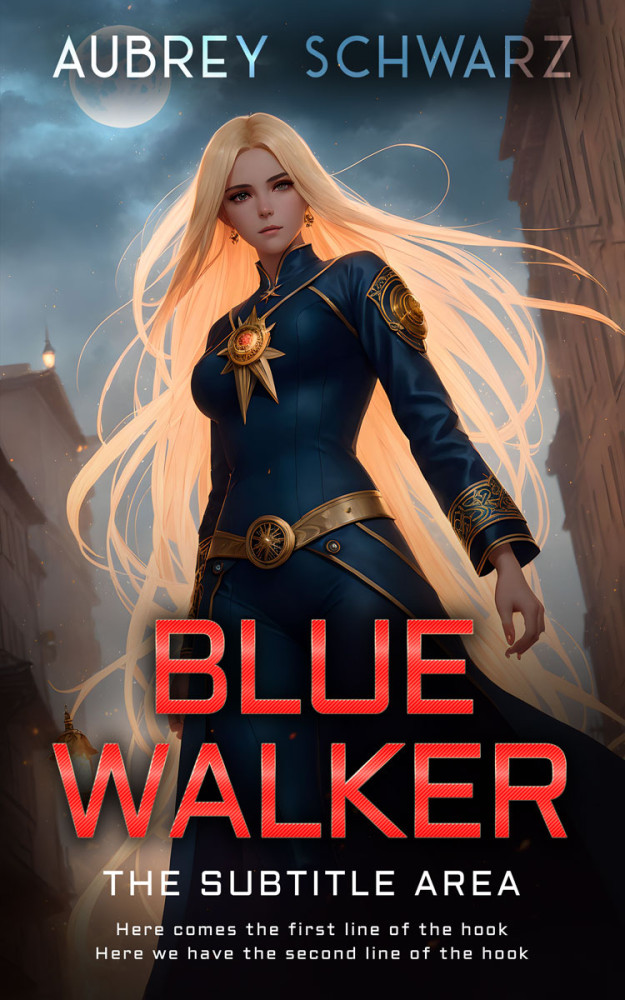 Front view of Shark #27480 - Premade Paranormal & Urban Book Cover