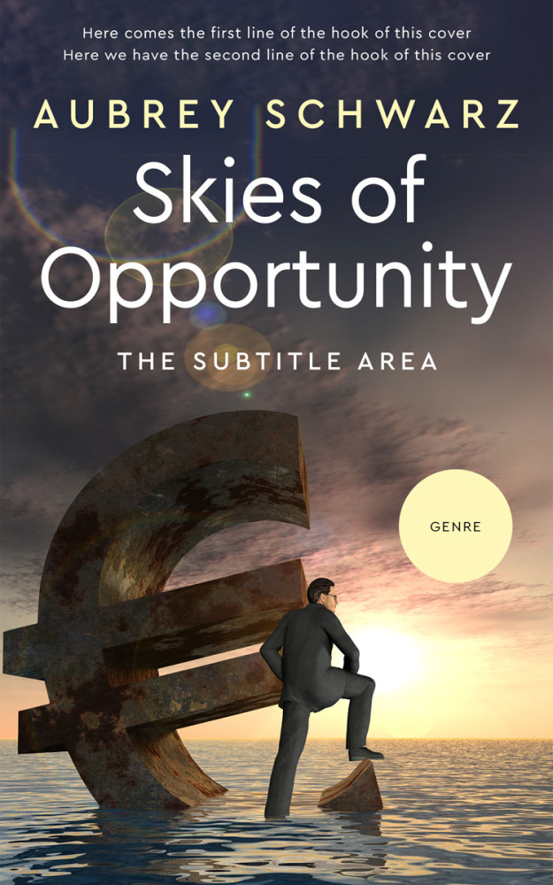 Front view of Ship Gray #27551 - Premade Business Book Cover