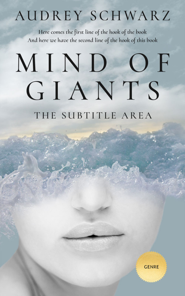 Front view of Silver Sand #27578 - Premade Health & Mind & Body Book Cover