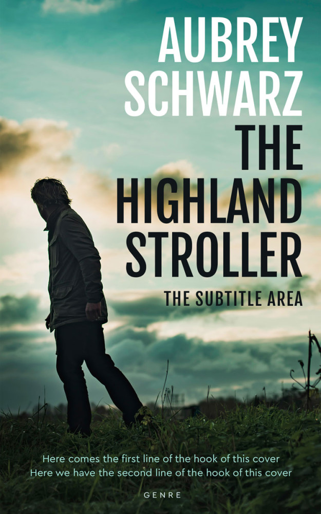 Front view of Foggy Gray #27621 - Premade Mystery & Thriller & Suspense Book Cover