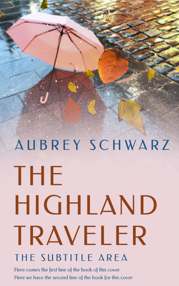 Front view of Wafer #27626 - Premade Literary Fiction Book Cover