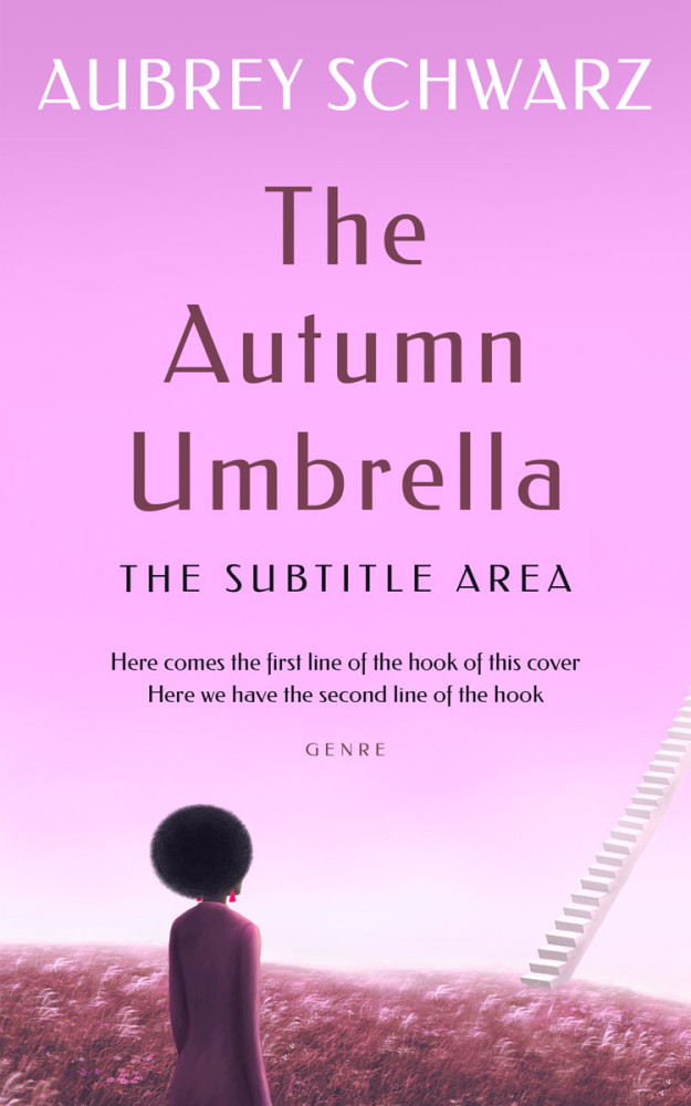 Front view of Chantilly #27664 - Premade Self-Improvement & Self-Help Book Cover