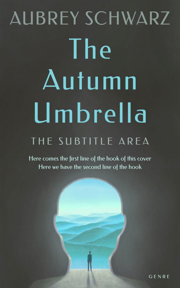 Front view of Fuscous Gray #27665 - Premade Self-Improvement & Self-Help Book Cover