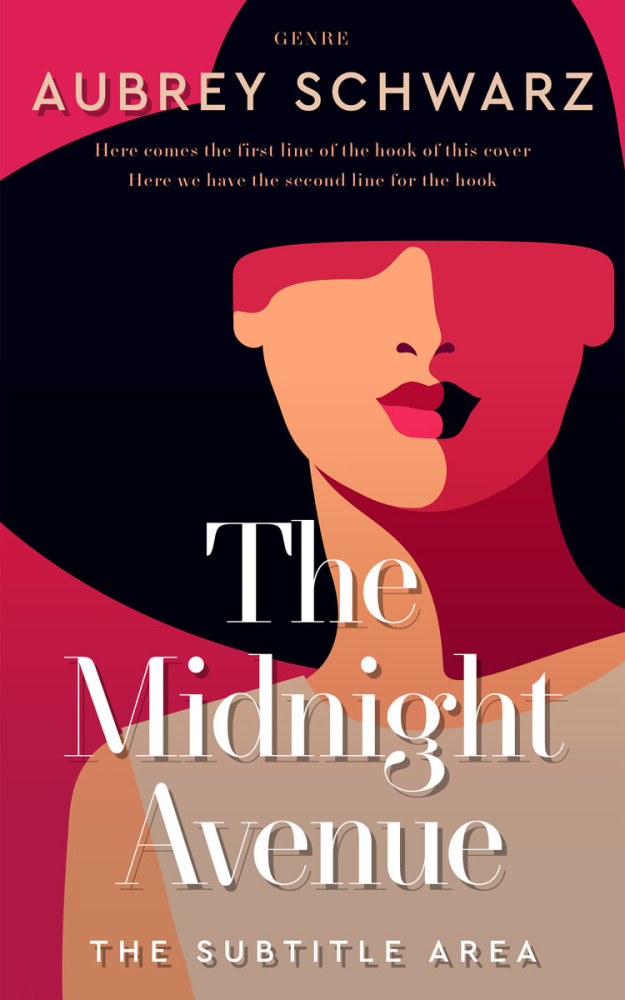 Front view of My Pink #27689 - Premade Chick Lit Book Cover