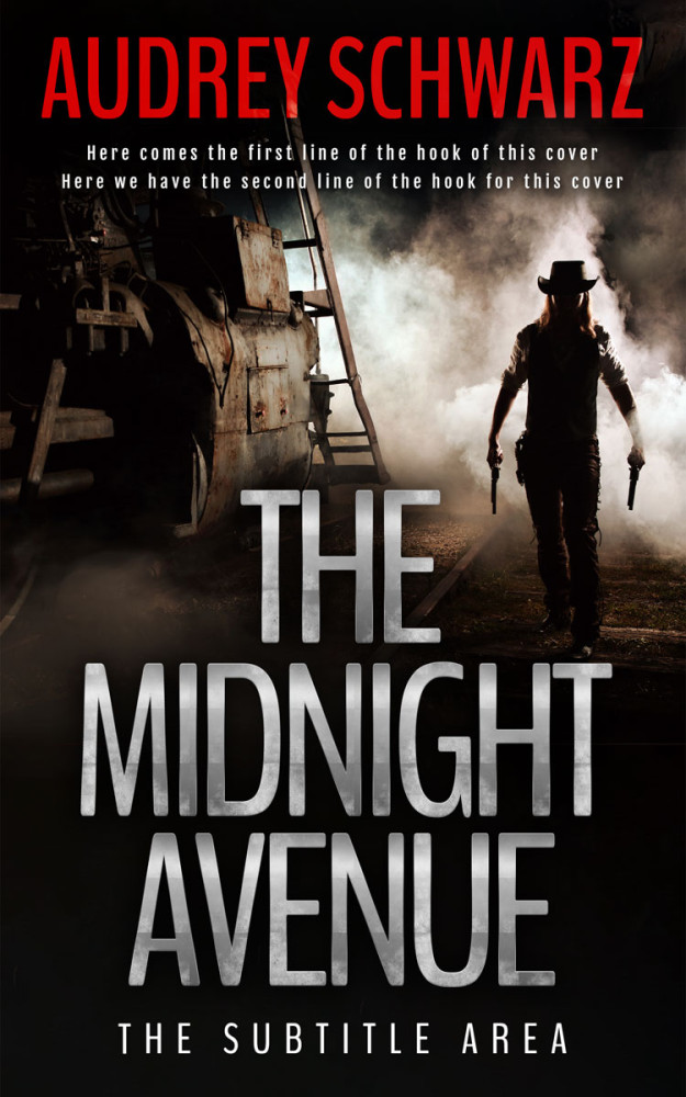 Front view of Quicksand #27698 - Premade Historical Book Cover