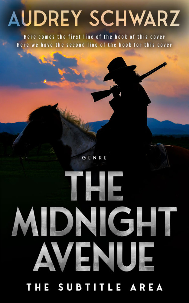 Front view of Brandy Rose #27702 - Premade Action & Adventure Book Cover