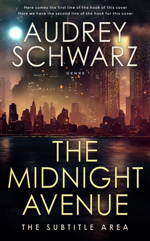 Front view of Thunder #27758 - Premade Mystery & Thriller & Suspense Book Cover