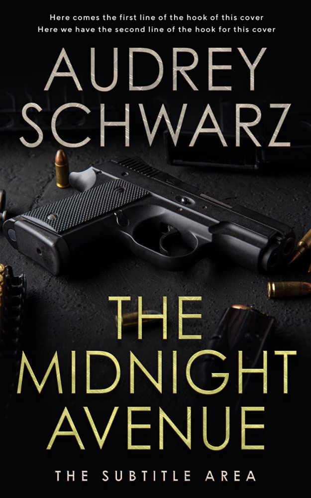 Front view of Cod Gray #27762 - Premade Mystery & Thriller & Suspense Book Cover