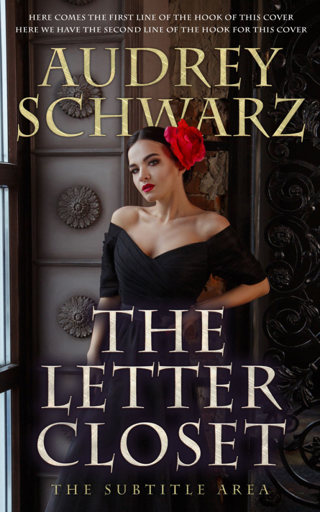 Front view of Cocoa Brown #27773 - Premade Historical Book Cover