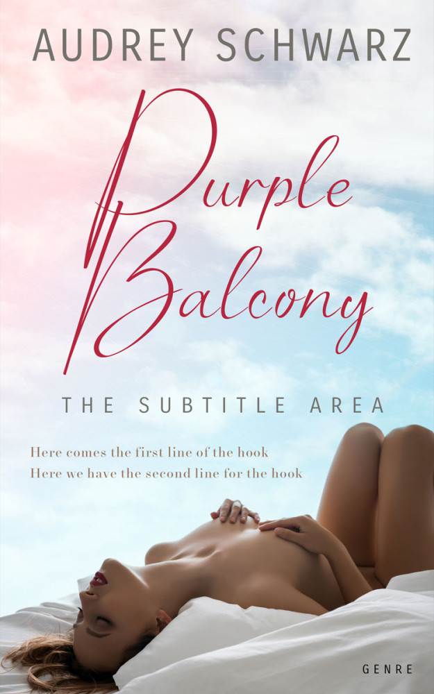 Front view of Athens Gray #27786 - Premade Erotica Book Cover