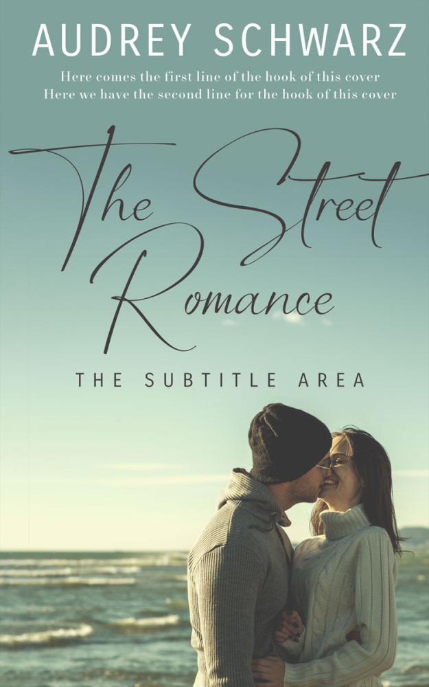 Front view of Cascade #27797 - Premade Romance Book Cover