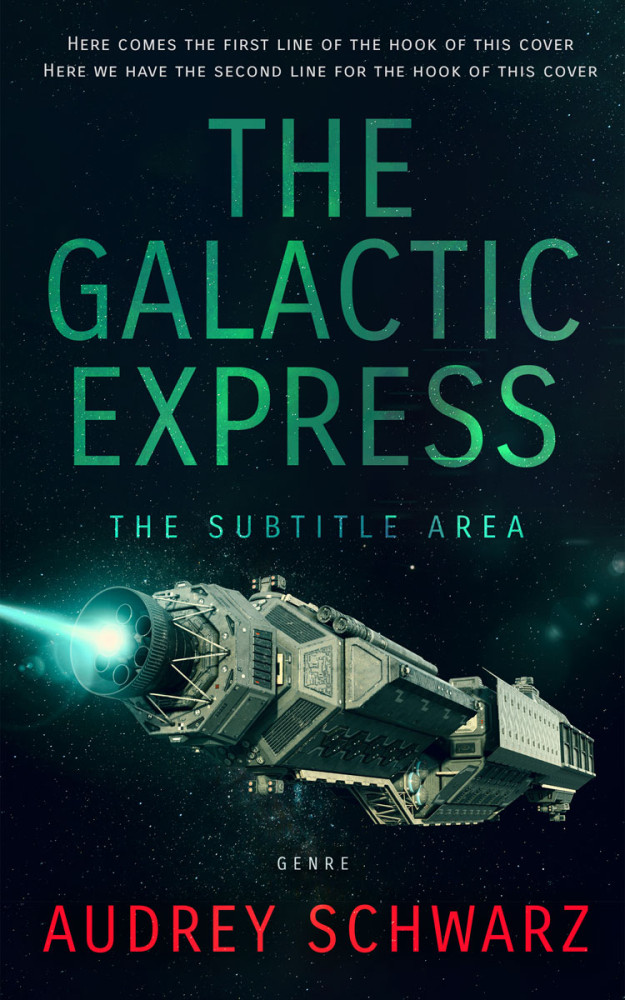 Front view of Firefly #27822 - Premade Science Fiction Book Cover