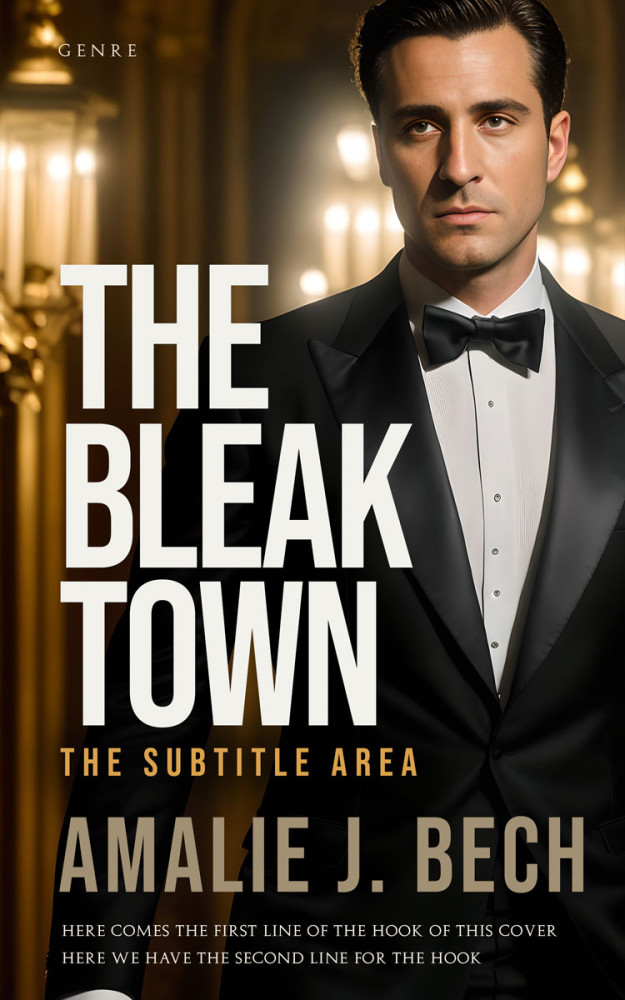 Front view of Bone #27876 - Premade Mystery & Thriller & Suspense Book Cover