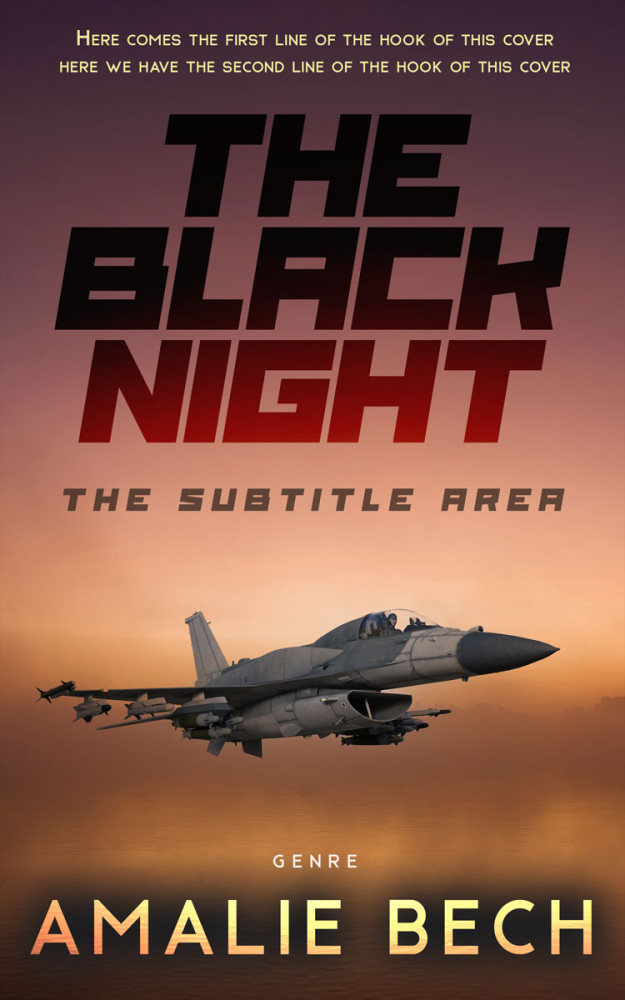 Front view of Cowboy #27902 - Premade Science Fiction Book Cover