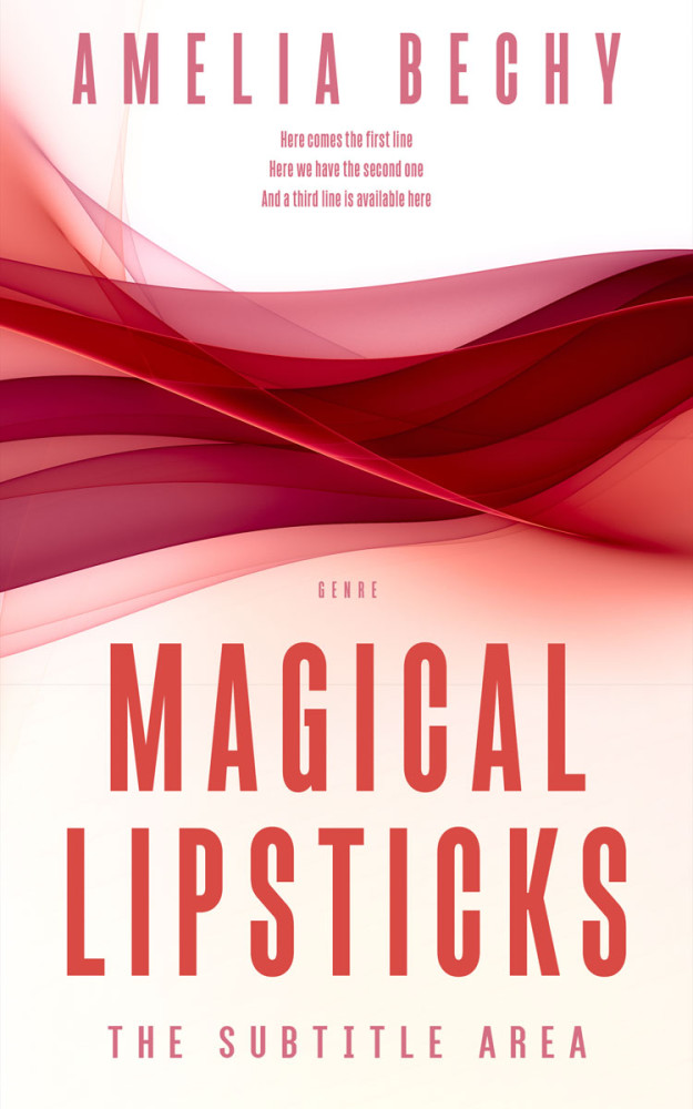 Front view of Linen #27959 - Premade Science Fiction Book Cover