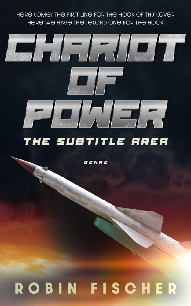 Front view of Indian Khaki #27973 - Premade Apocalyptica Book Cover