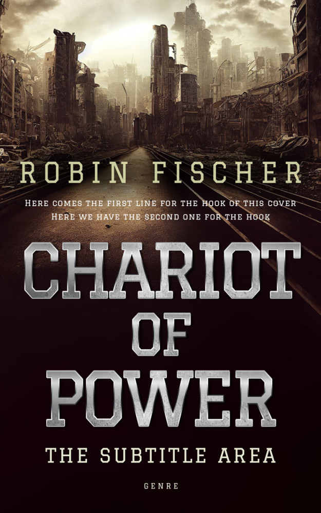 Front view of Bison Hide #27984 - Premade Travel Book Cover