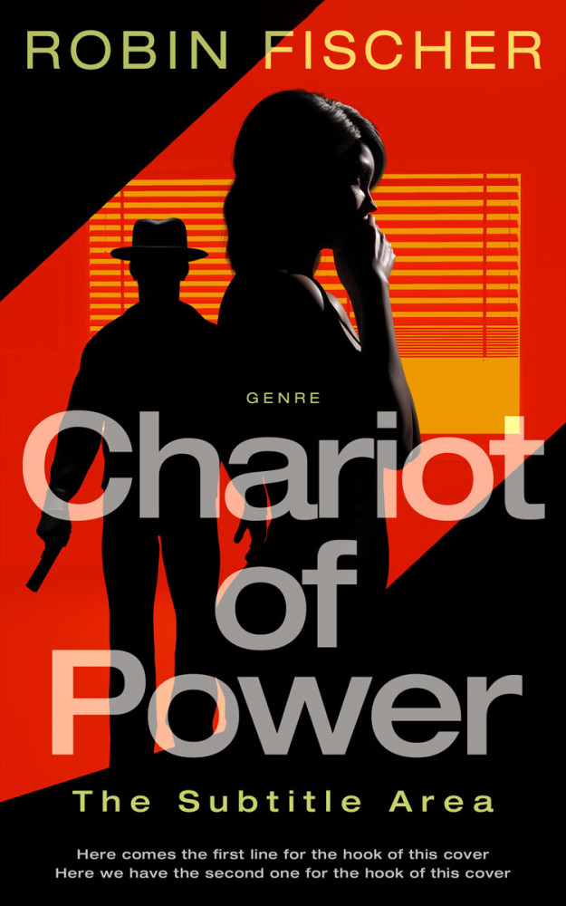 Front view of Grenadier #27994 - Premade Mystery & Thriller & Suspense Book Cover