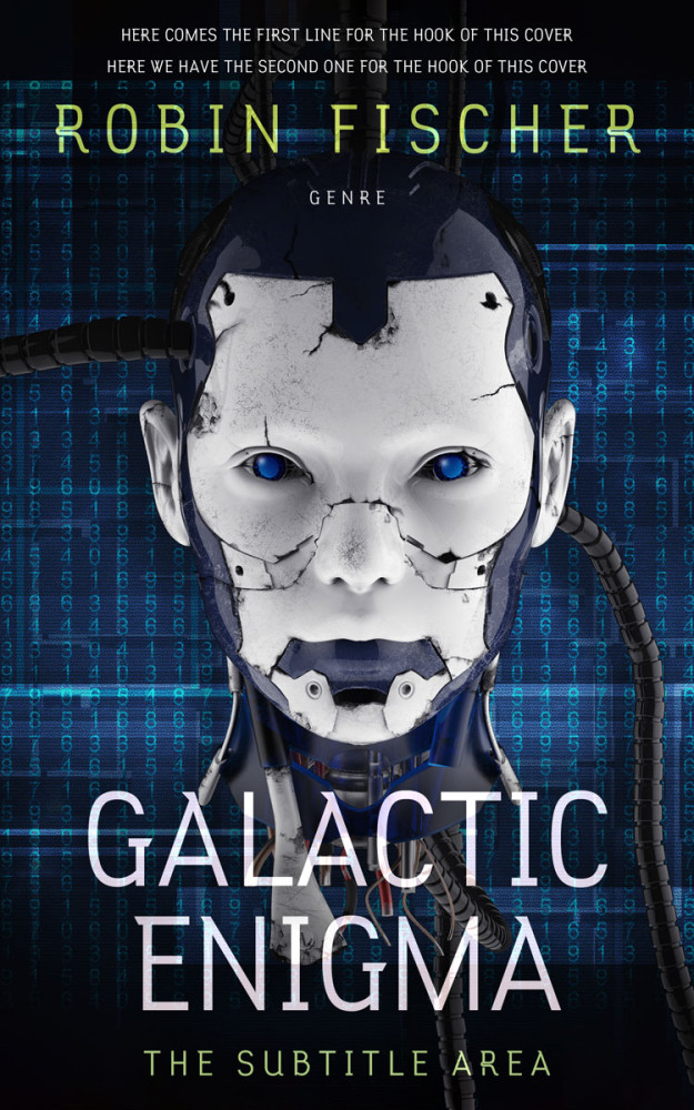 Front view of Silver Sand #28062 - Premade Science Fiction Book Cover | BookCoverZone