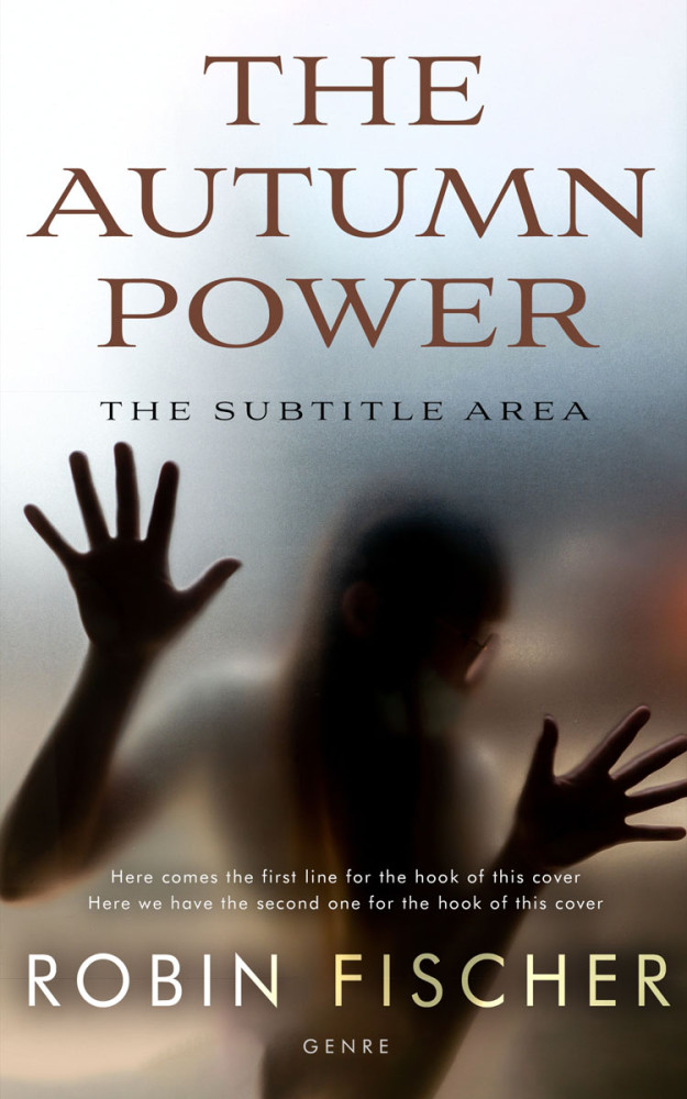 Front view of Taupe #28101 - Premade Mystery & Thriller & Suspense Book Cover