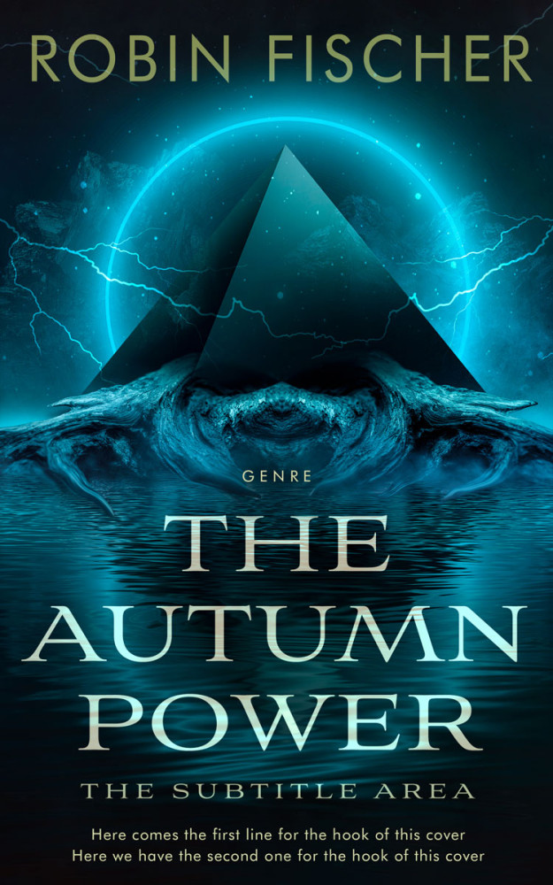 Front view of Tiber #28111 - Premade Science Fiction Book Cover