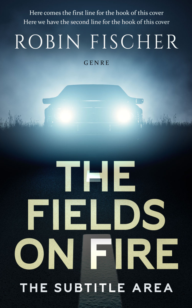 Front view of Conch #28195 - Premade Mystery & Thriller & Suspense Book Cover