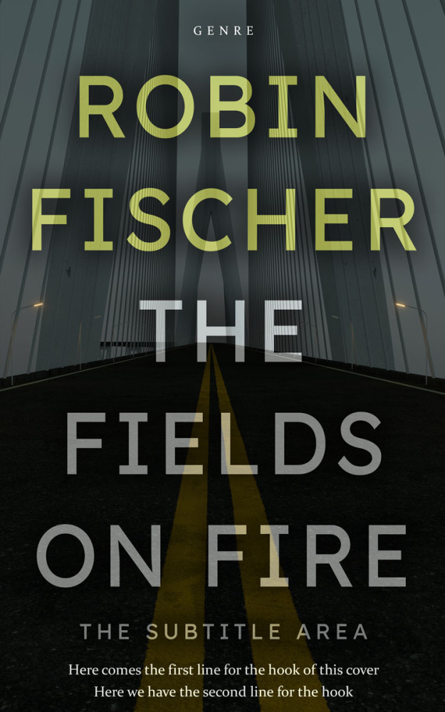 Front view of Heavy Metal #28207 - Premade Mystery & Thriller & Suspense Book Cover