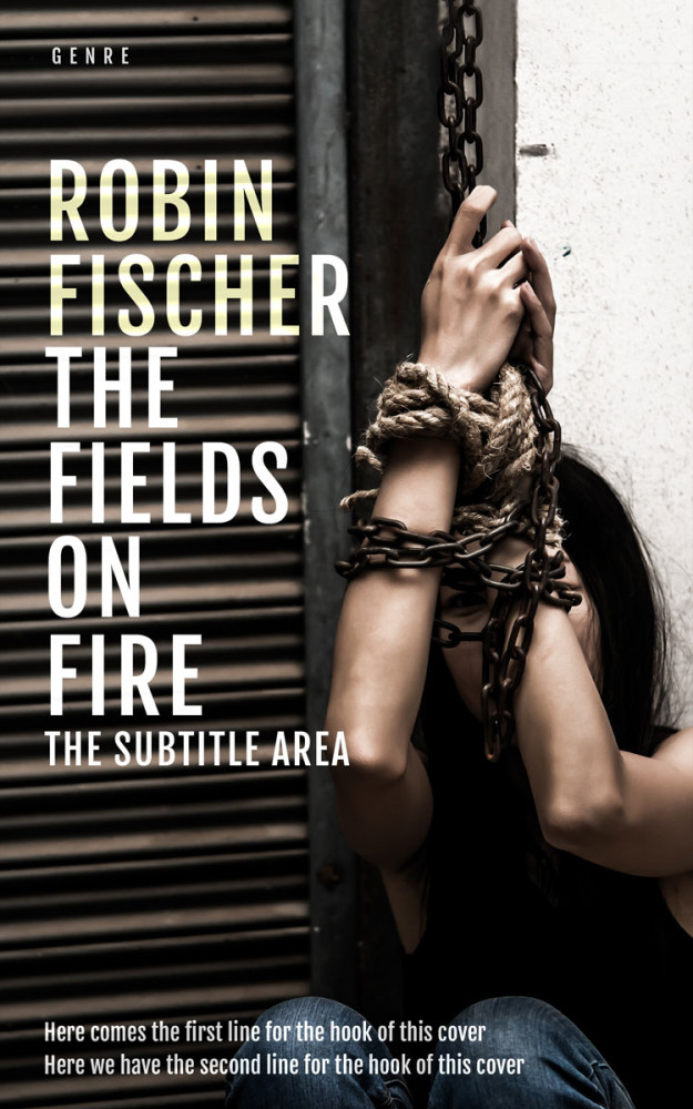 Front view of Wafer #28214 - Premade Mystery & Thriller & Suspense Book Cover