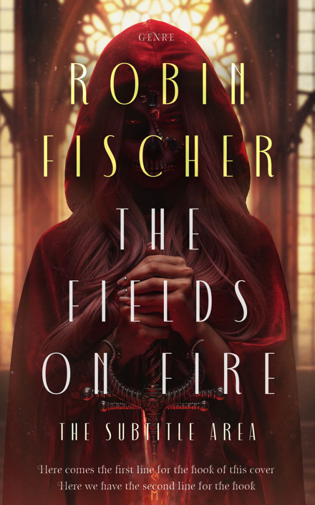 Front view of Tamarind #28242 - Premade Fantasy Book Cover