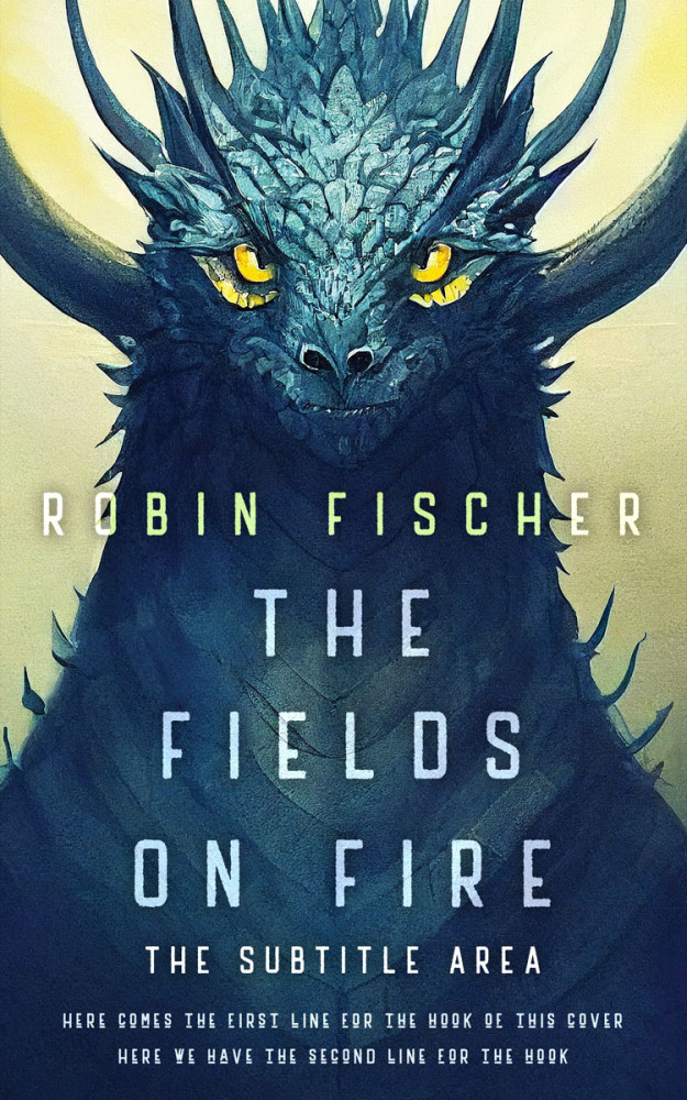 Front view of Tana #28243 - Premade Fantasy Book Cover