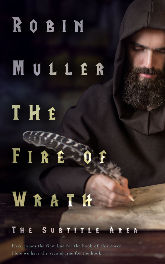 Front view of Cocoa Brown #28282 - Premade Religion & Spirituality Book Cover