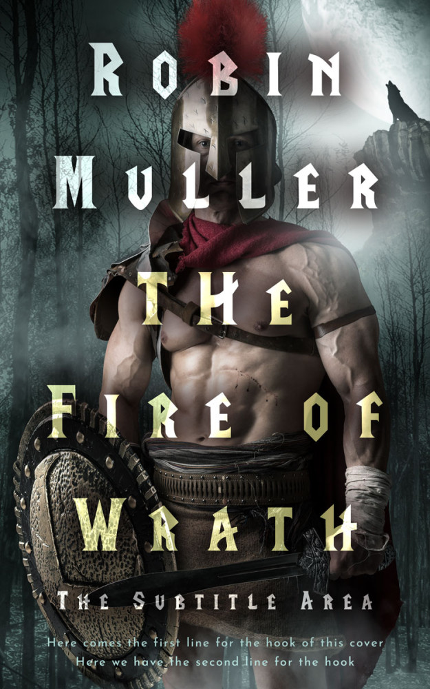 Front view of Heavy Metal #28284 - Premade Historical Book Cover