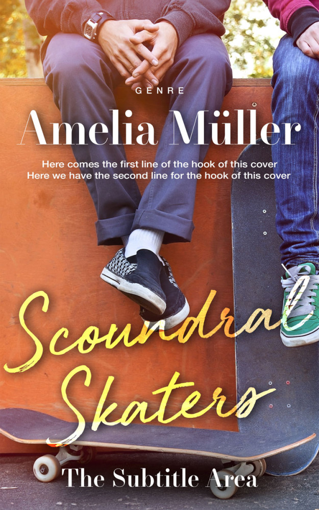 Front view of Ferra #28368 - Premade Teen & Young Adult Book Cover