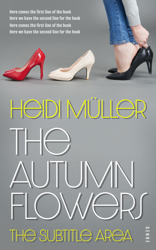 Front view of Oslo Gray #28379 - Premade Business Book Cover