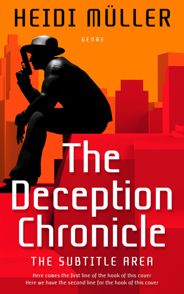 Front view of Thunderbird #28447 - Premade Mystery & Thriller & Suspense Book Cover