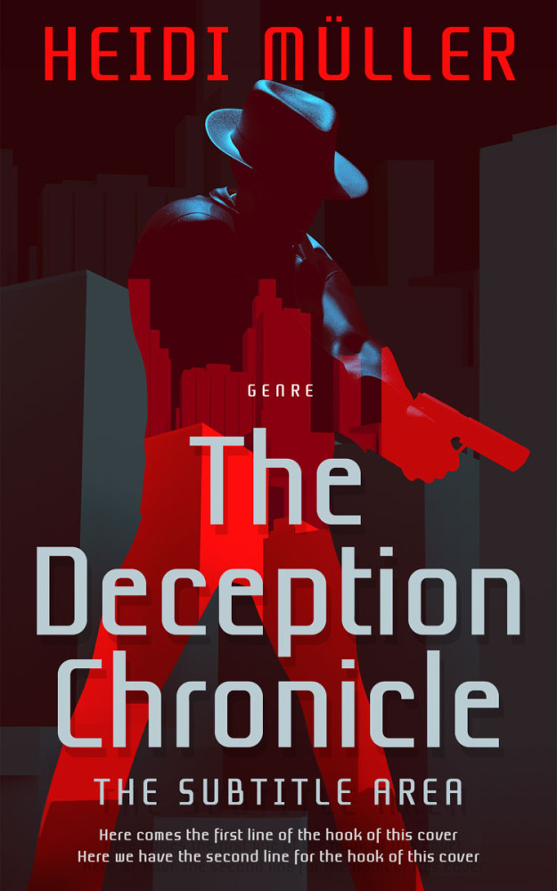 Front view of Tamarind #28449 - Premade Mystery & Thriller & Suspense Book Cover