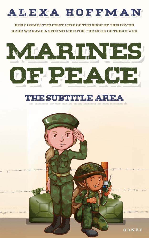 Front view of Kelp #28546 - Premade Historical Book Cover