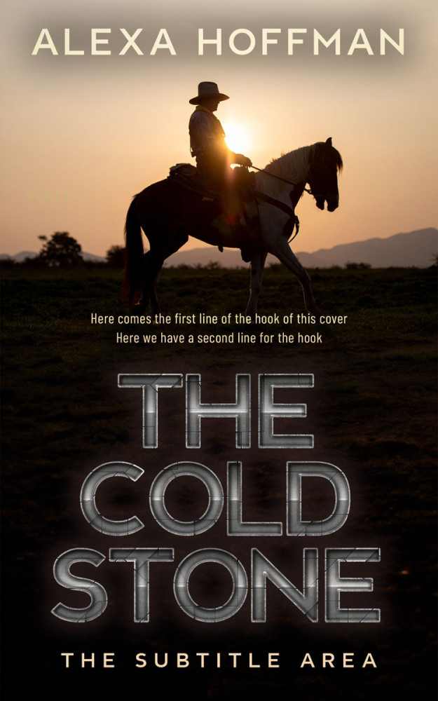 Front view of Zeus #28594 - Premade Action & Adventure Book Cover