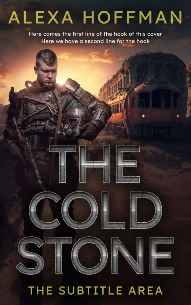 Front view of Thunder #28632 - Premade Apocalyptica Book Cover